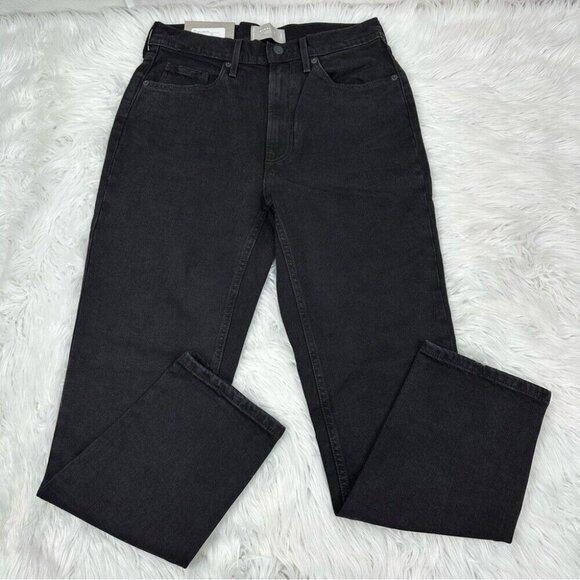 Everlane Women’s NWT Coal Black‎ The Original Cheeky Minimalist Jean W29-30/L28 - Picture 1 of 12